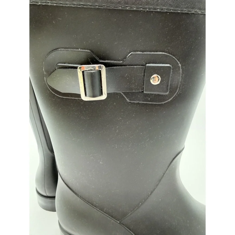 Evshine Women's Mid Calf Rain Boots Waterproof Garden Shoes EU 38  US 7.5-8